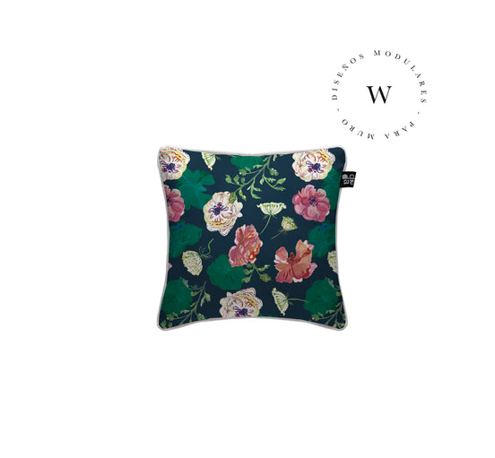Funda Plumón Viridian Ranunculus King