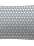 Cojín White Dots 70 x 35 cm