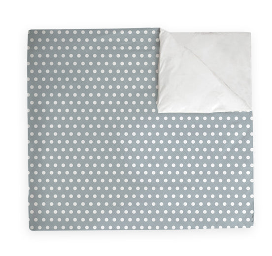 Manta Acolchada (Piecera) White Dots 210 x 140 cm