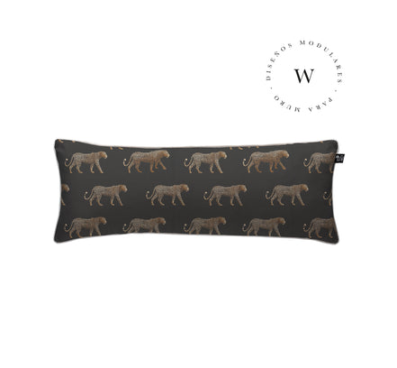 Cojín Wild Leopard 70 x 35 cm