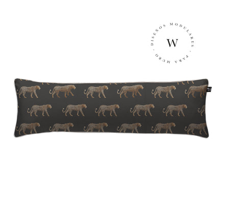 Cojín Wild Leopard 90 x 35 cm