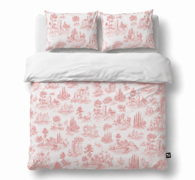 Toile De Jouy Pink