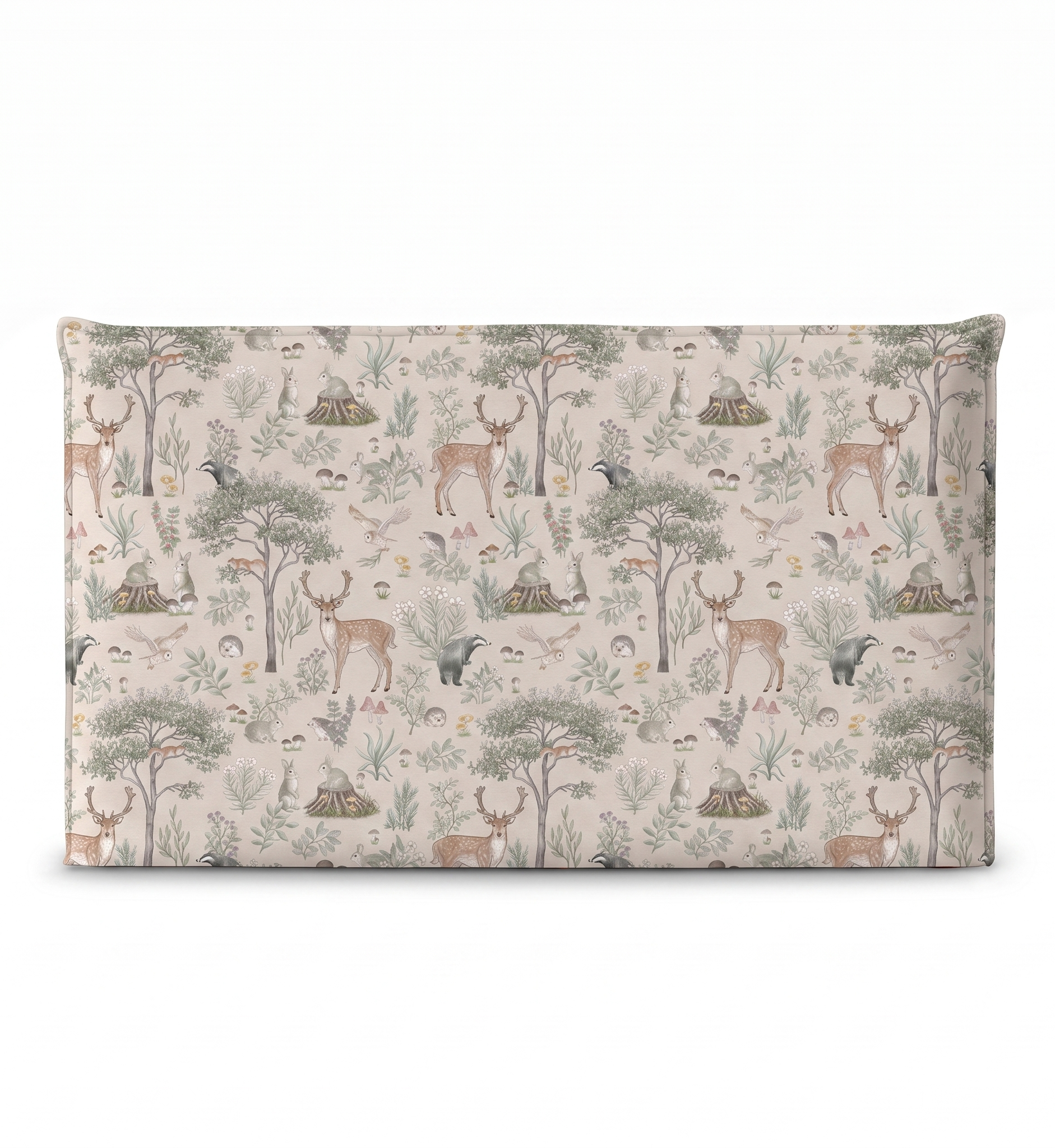 Respaldo de Cama Recto Fantastic Forest Beige