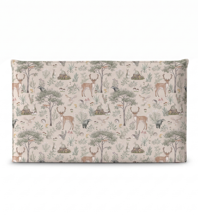 Respaldo de Cama Recto Fantastic Forest Beige