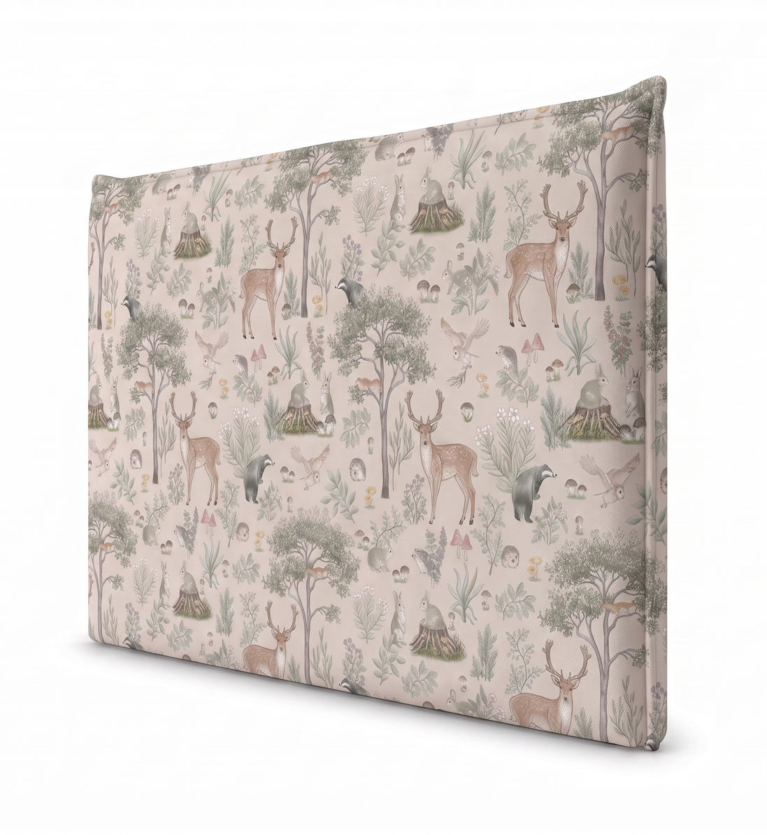 Respaldo de Cama Recto Fantastic Forest Beige