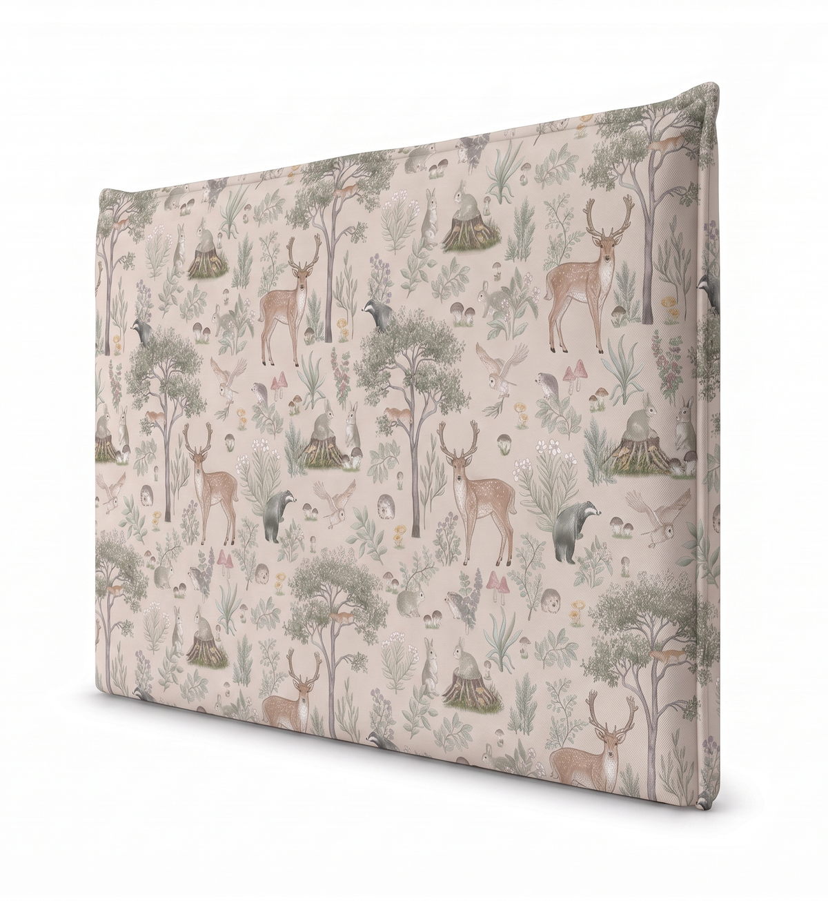 Respaldo de Cama Recto Fantastic Forest Beige