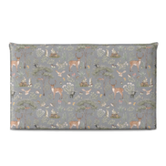 Respaldo de cama recto Fantastic Forest Blue — vista frontal
