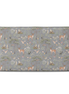 Respaldo de cama recto Fantastic Forest Blue — vista frontal
