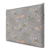Respaldo de cama recto Fantastic Forest Blue — vista lateral