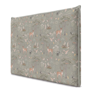 Respaldo de cama recto Fantastic Forest Green — vista lateral