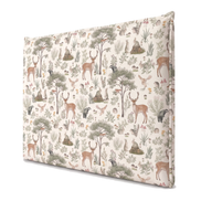 Respaldo de cama recto Fantastic Forest White — vista lateral