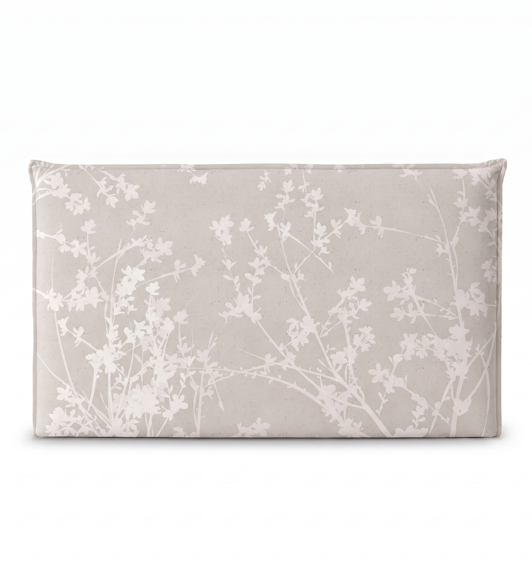 Respaldo de cama recto Flo Fleur — vista frontal