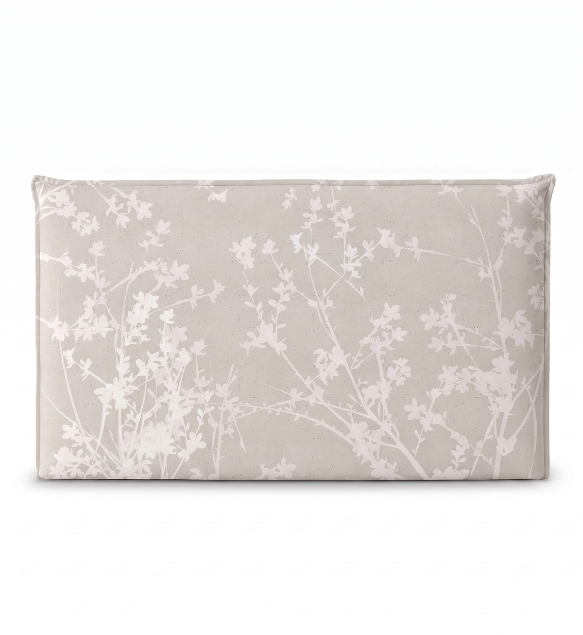 Respaldo de cama recto Flo Fleur — vista frontal