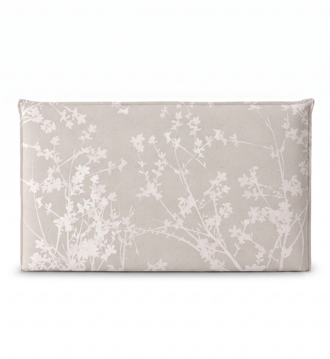 Respaldo de cama recto Flo Fleur — vista frontal