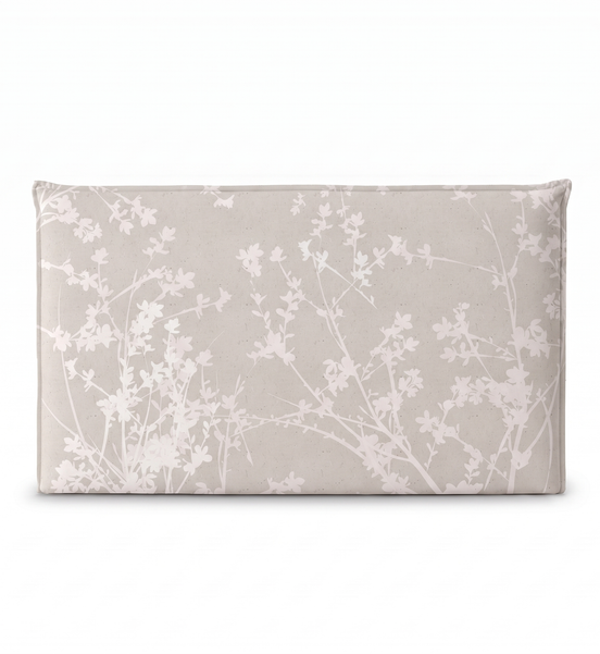 Respaldo de cama recto Flo Fleur — vista frontal