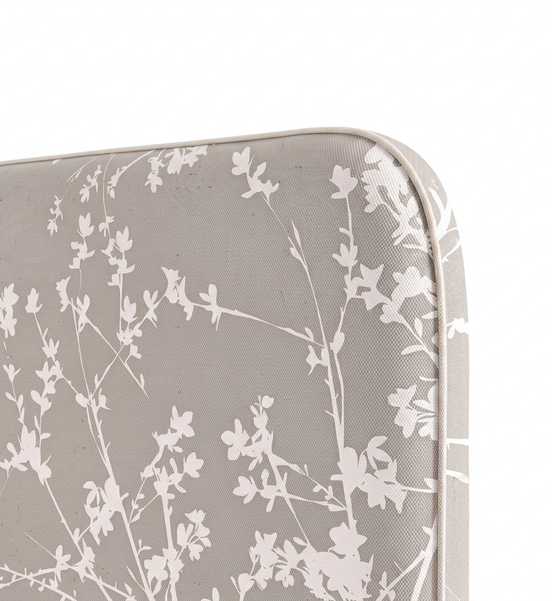 Respaldo de cama Flo Fleur — detalle de la tela