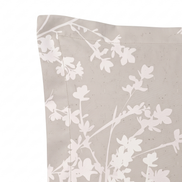 Respaldo de cama recto Flo Fleur — detalle de la tela