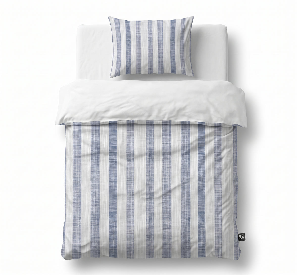 Linen Stripes Blue