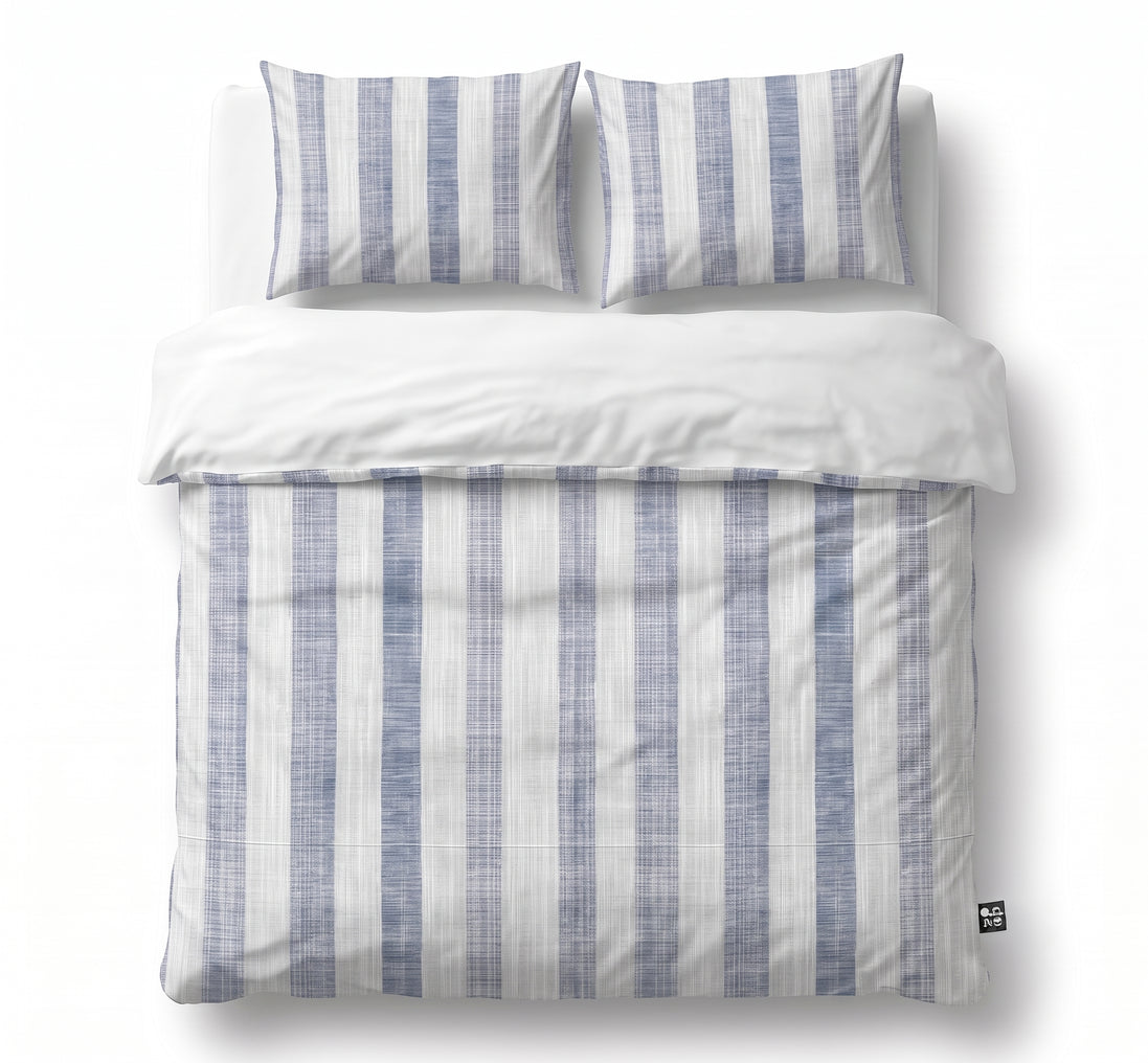 Linen Stripes Blue