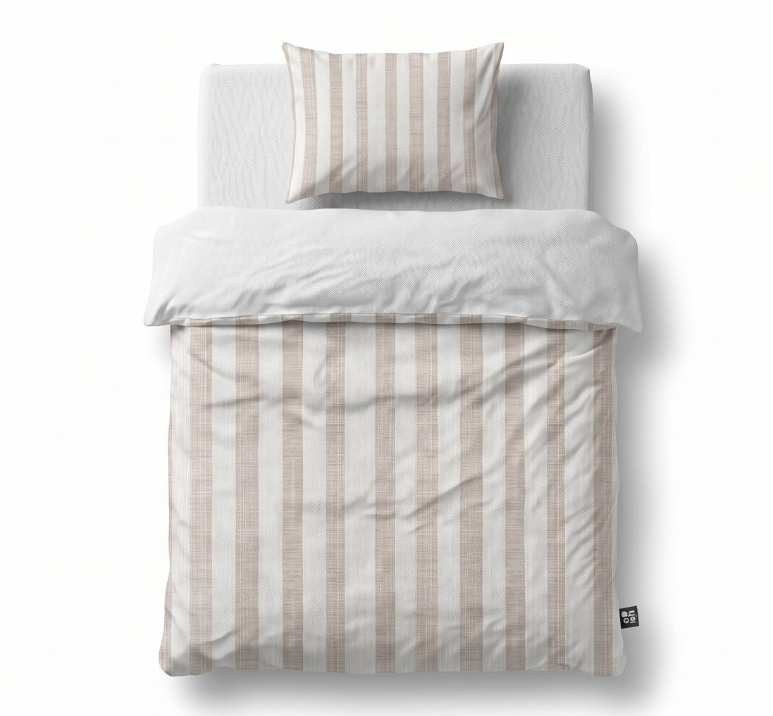 Linen Stripes Beige