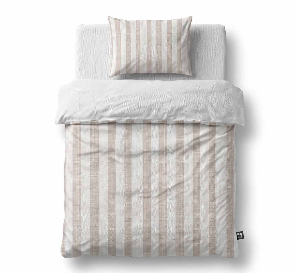 Linen Stripes Beige