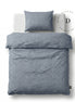 Funda Plumón Lino Celeste Cuna 145 x 105 cm