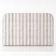 Respaldo de Cama Linen Stripes Beige