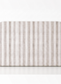 Respaldo de Cama Linen Stripes Beige