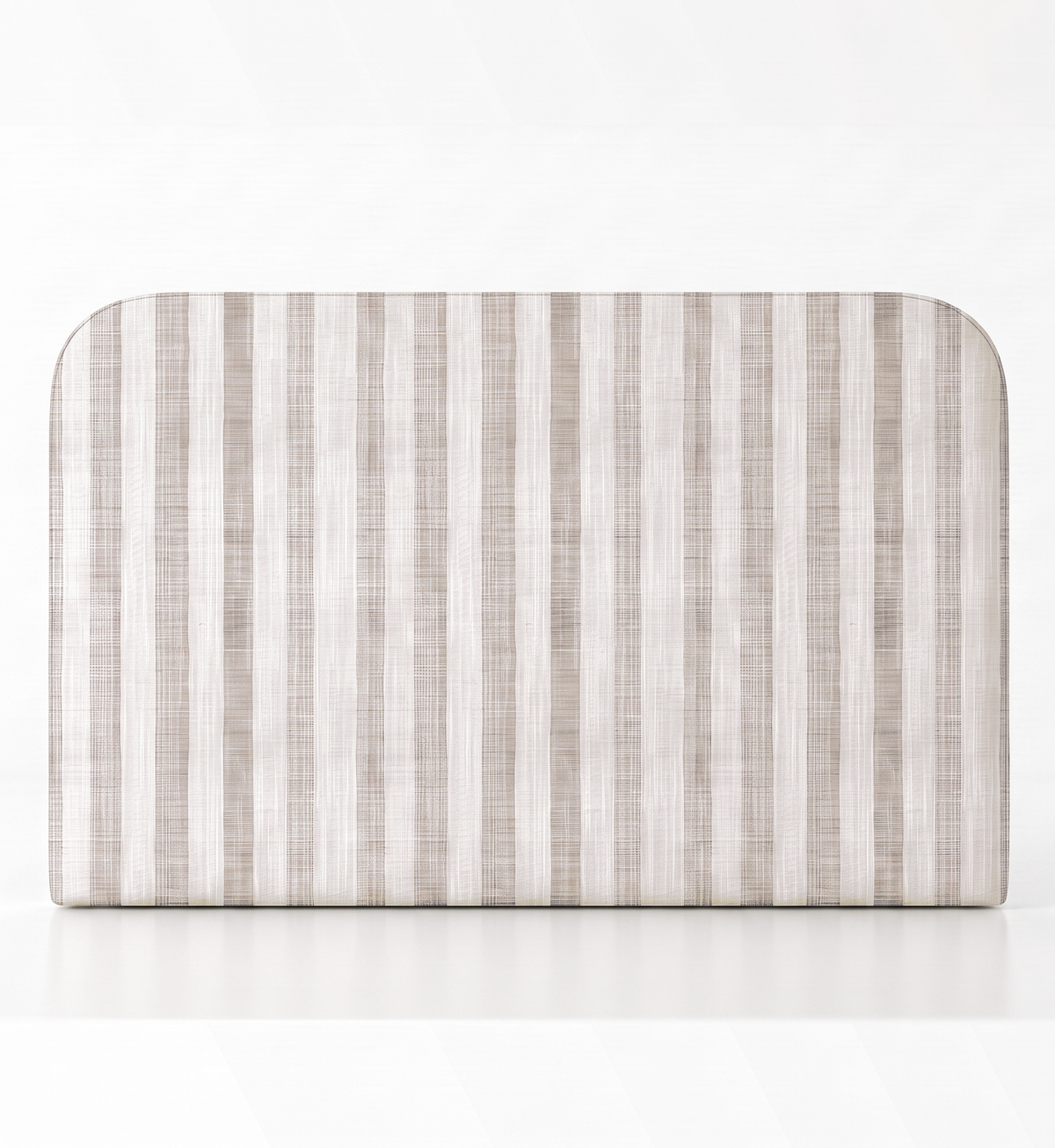 Respaldo de Cama Linen Stripes Beige