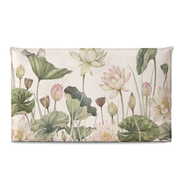 Respaldo de cama recto Lovely Water Lillies — vista frontal