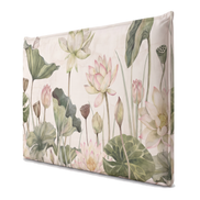 Respaldo de cama recto Lovely Water Lillies — vista lateral