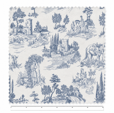 Toile De Jouy Blue