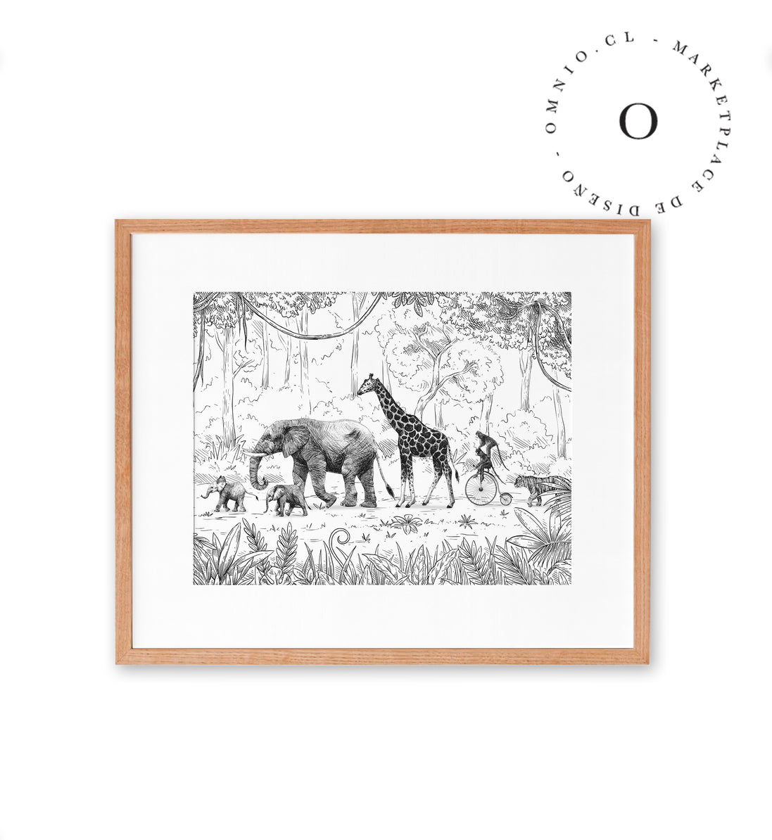 Animal Parade BW