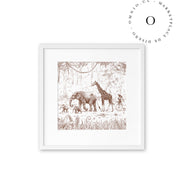 Animal Parade Brown