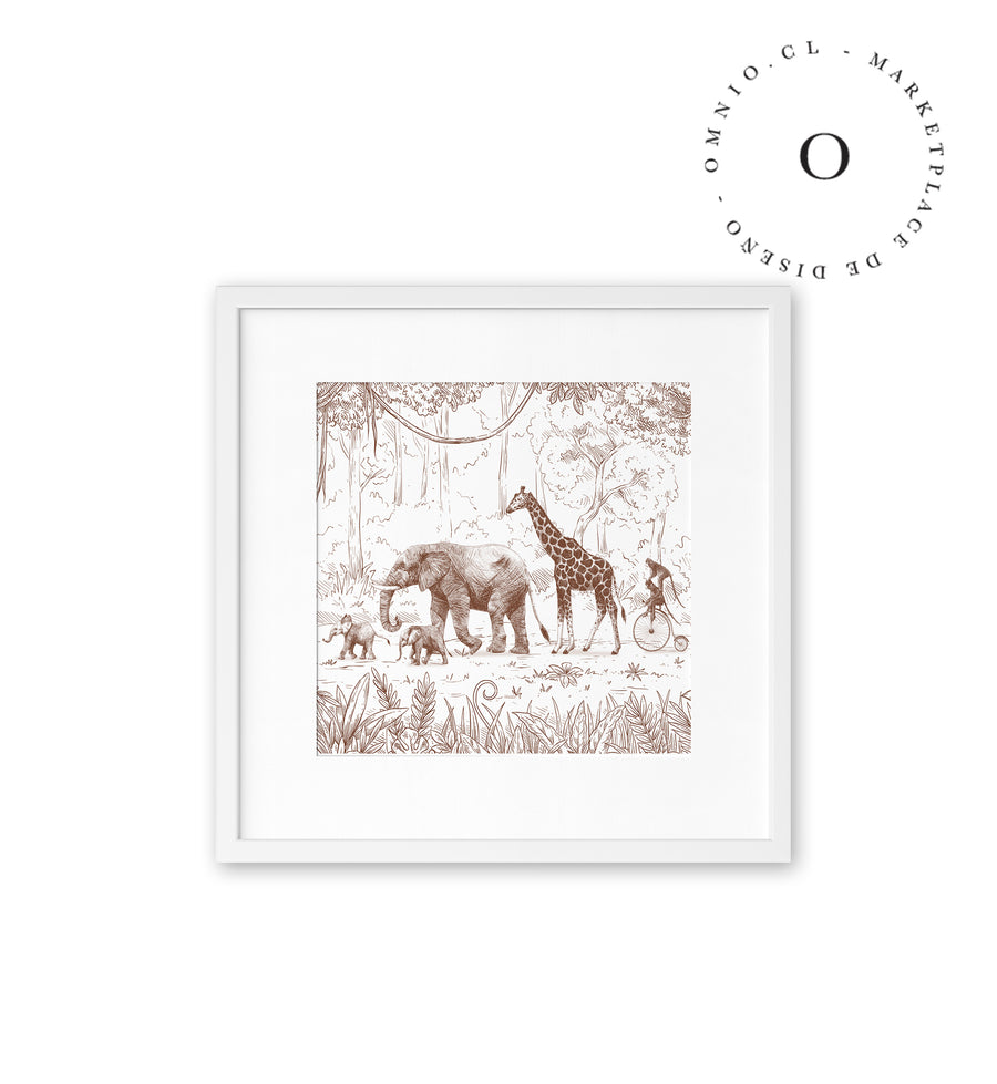 Animal Parade Brown