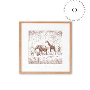 Animal Parade Brown
