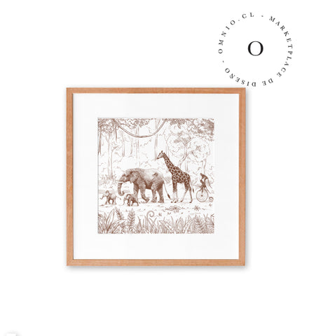 Animal Parade Brown