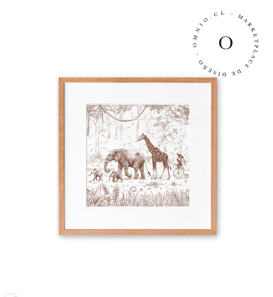 Animal Parade Brown
