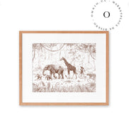 Animal Parade Brown