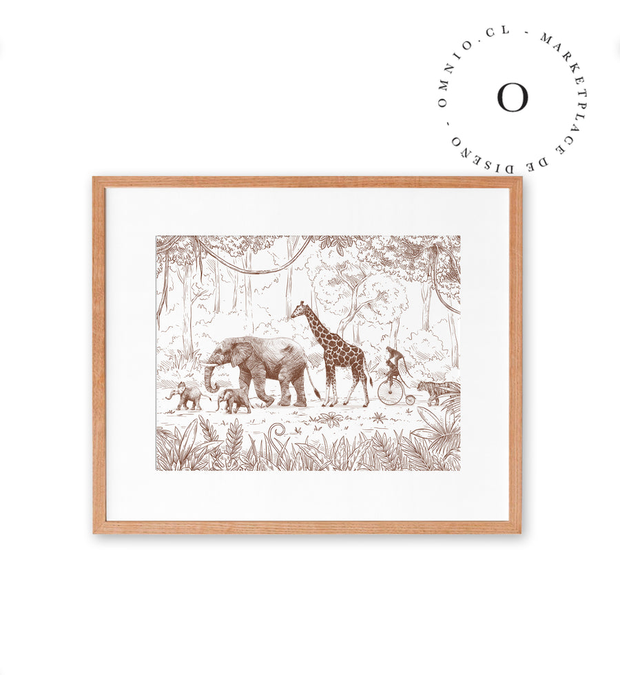 Animal Parade Brown