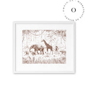 Animal Parade Brown