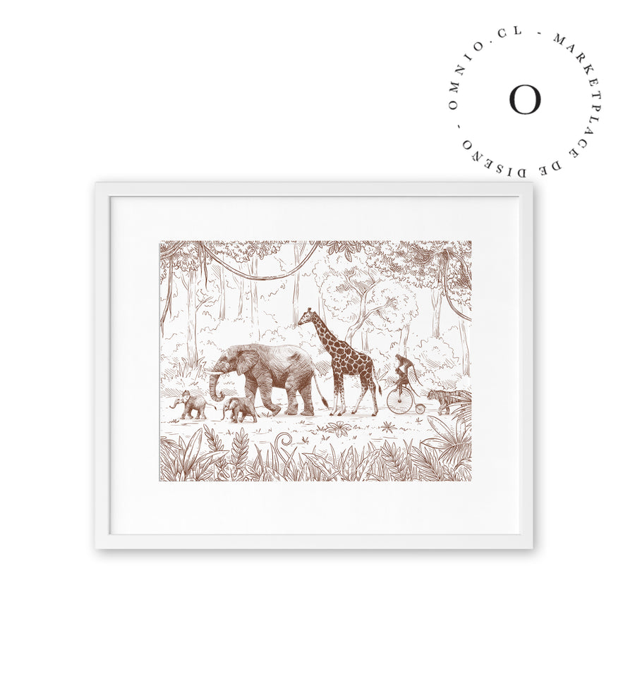 Animal Parade Brown