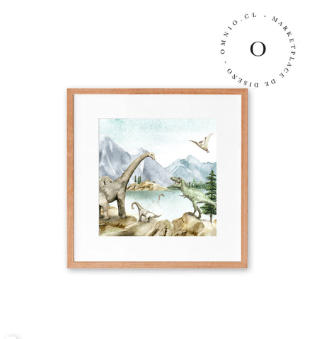 Dino Dreams Cuadro