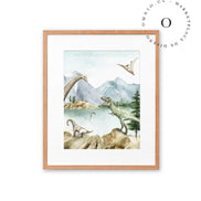 Dino Dreams Cuadro