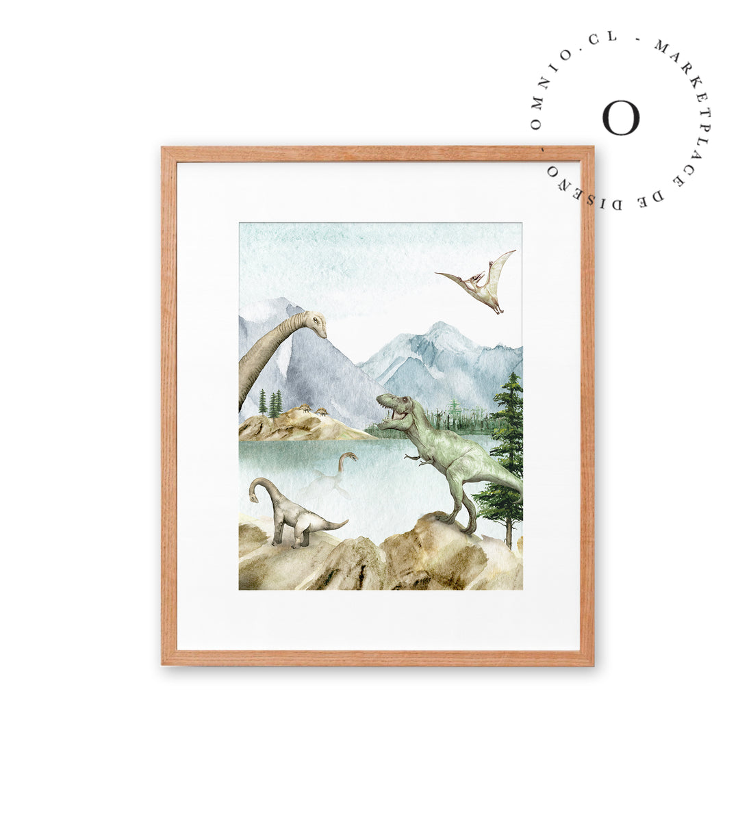 Dino Dreams Cuadro