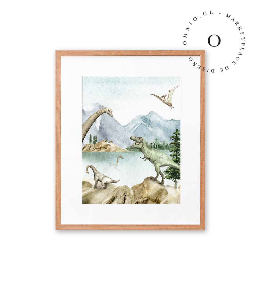 Dino Dreams Cuadro