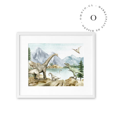 Dino Dreams Cuadro