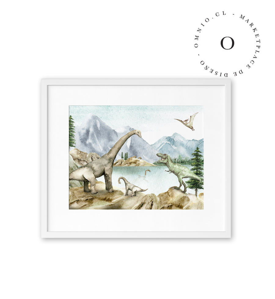 Dino Dreams Cuadro