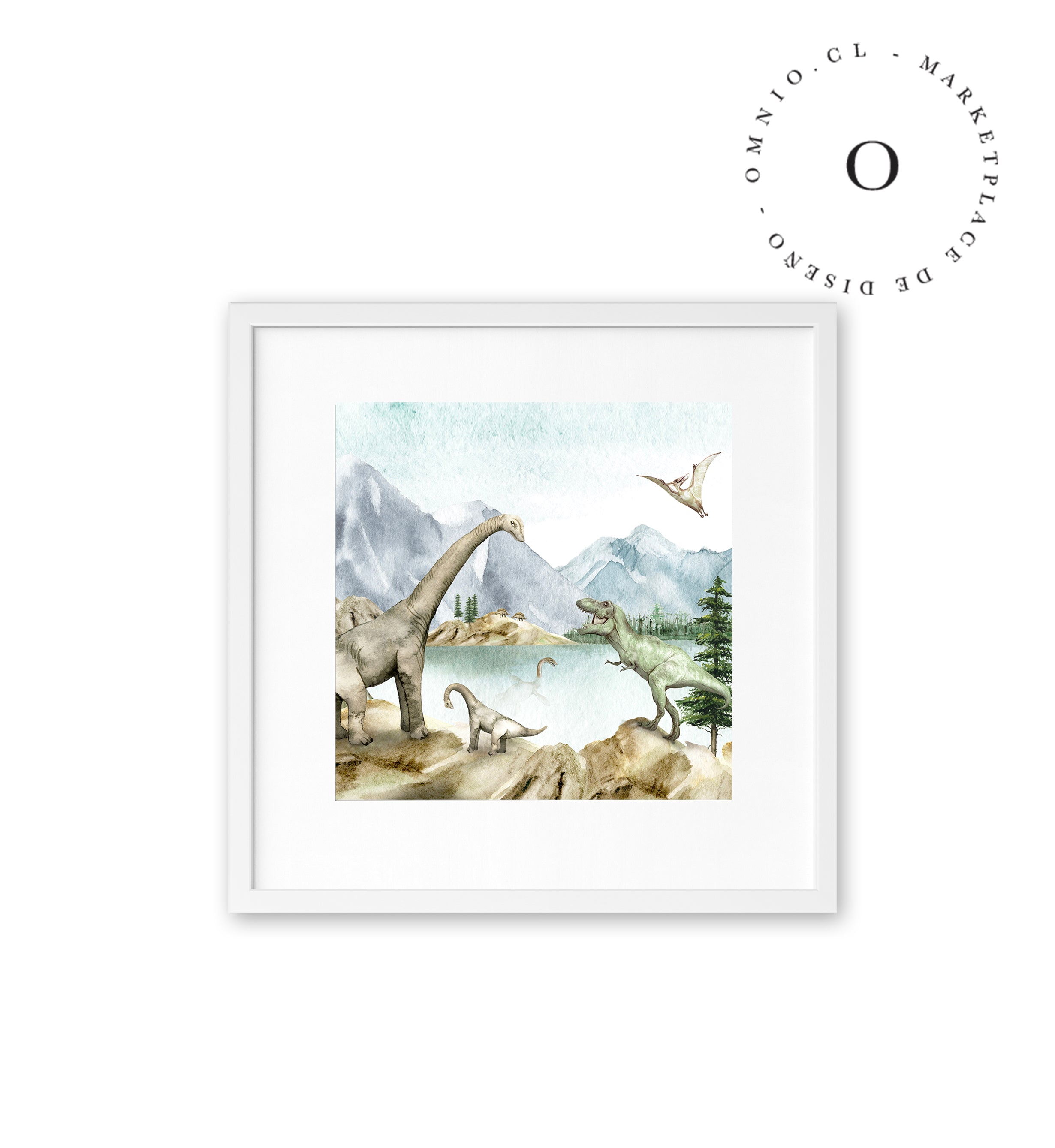 Dino Dreams Cuadro