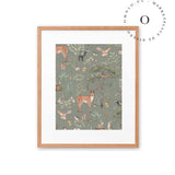 Forest Gathering Green